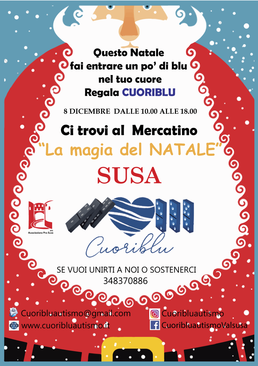 Mercatino di Natale 8 dicembre 2022 Susa