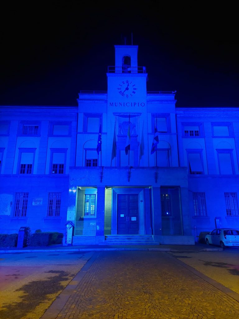 Associazione Cuori Blu consapevolezza autismo Comune venaria